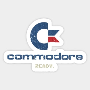 Commodore 64 Ready Vintage Sticker